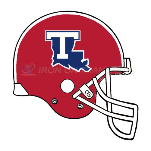 Louisiana Tech Bulldogs Logo T-shirts Iron On Transfers N4860 - Click Image to Close